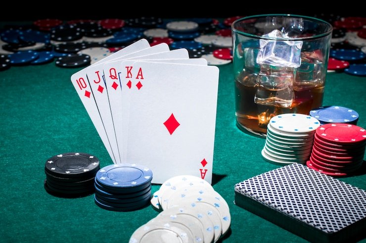 Antarmuka Live Blackjack olympus77 dengan dealer langsung dan streaming video